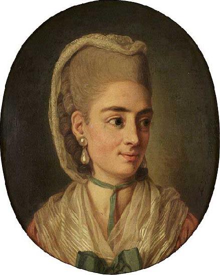 Per Krafft the Elder Portrait of an unknown lady